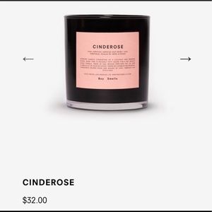 Boy Smells Candle in Cinderose